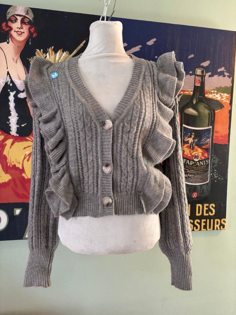 Voy ruffled sweater